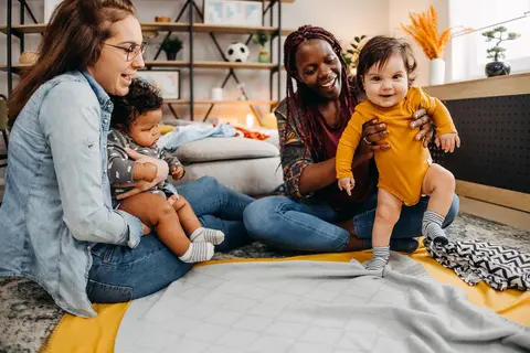 Moms and babies